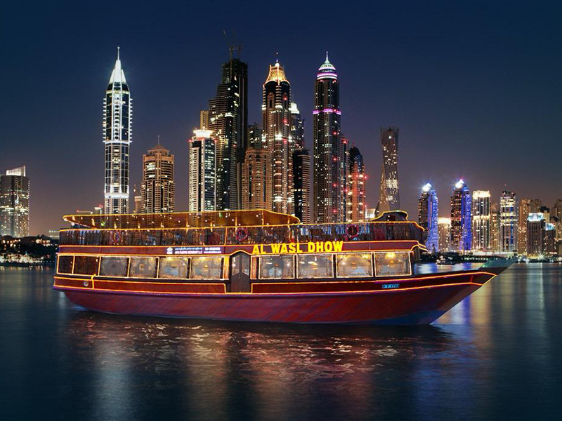 Dhow Cruise Dinner in Marina